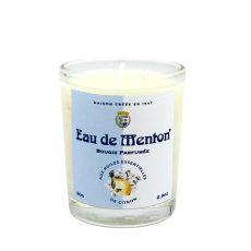 Bougie Eau de Menton Citron 80g