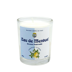 Bougie Eau de Menton Verveine Citron 80g