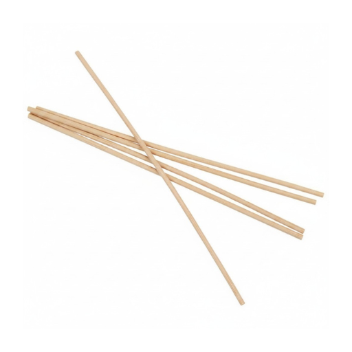 5 batônnets de rotin couleur bois beige 5 batônnets de rotin couleur bois beige