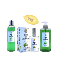pack eau de menton - citron vert