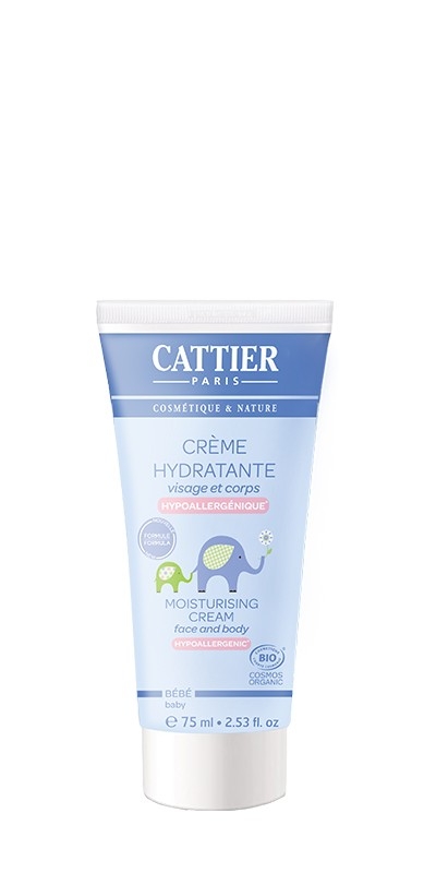 Crème hydratante Bébé Bio - 75ml - Cattier