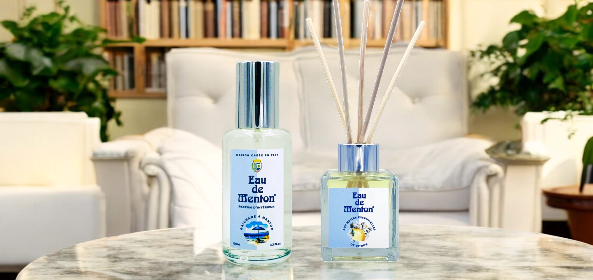 Eau de Menton Parfums d'intérieur