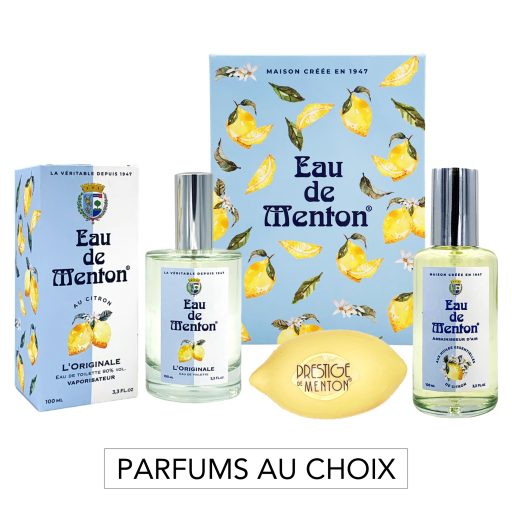 Coffret cadeau parfum Eau de Menton