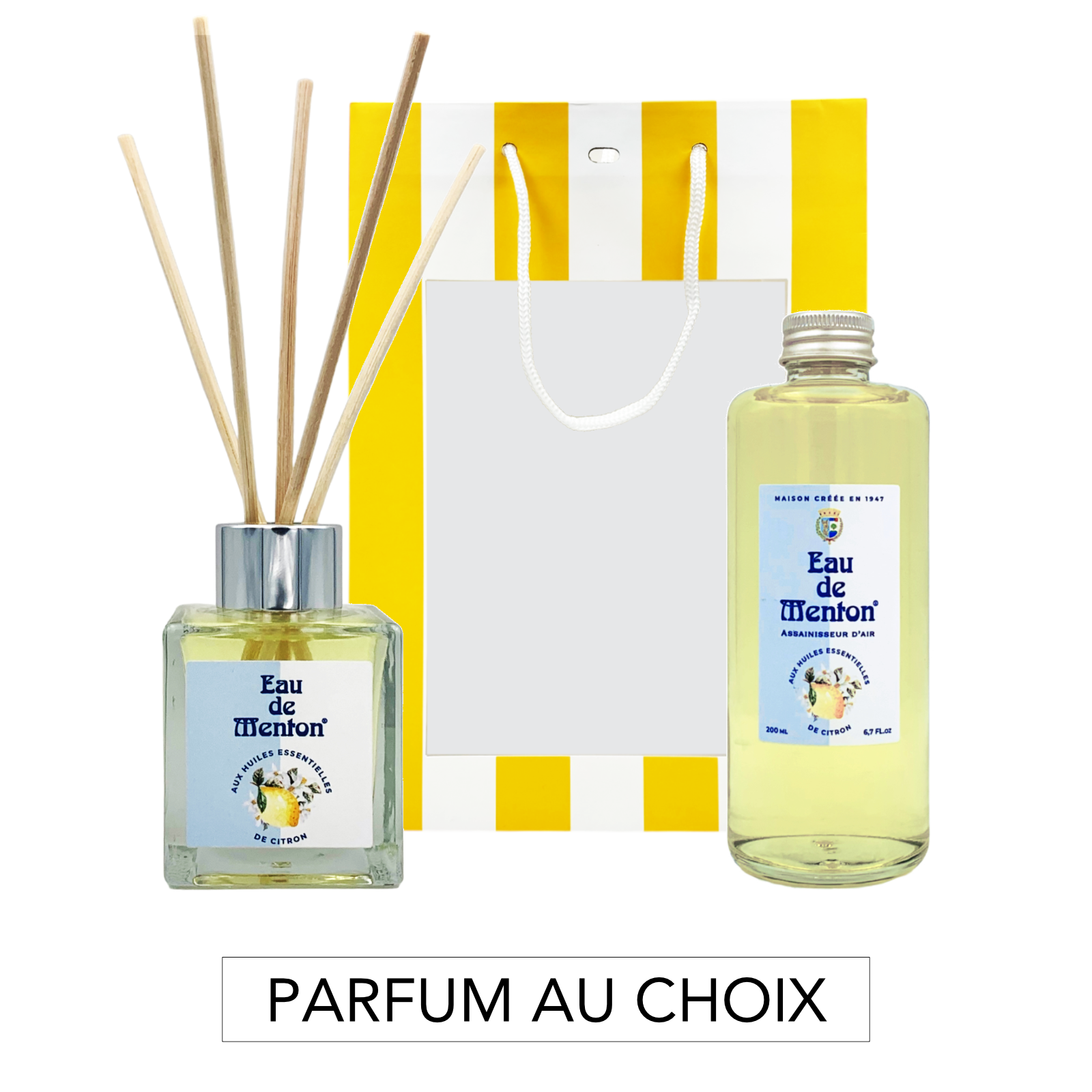 Sachet cadeau EM Diffuseur + Recharge