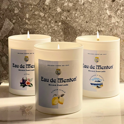 Bougies parfumées Eau de Menton 220g