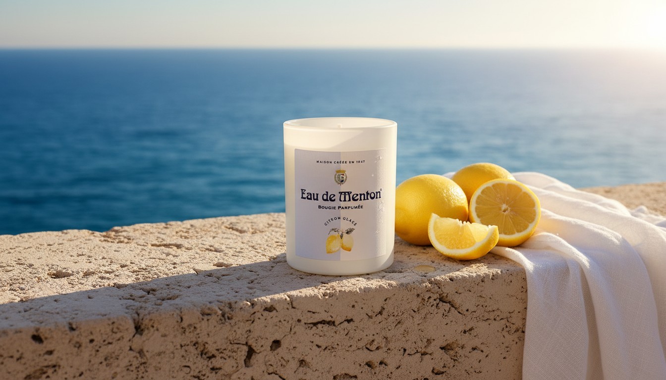 Bougie parfumée Eau de Menton Citron glacé