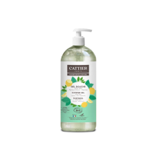 Gel douche Citron Menthe Bio 1L - Cattier
