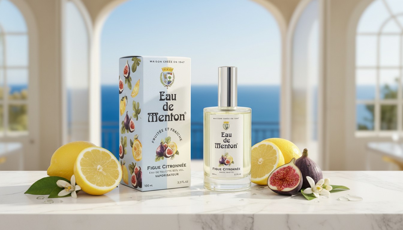 Eau de toilette Eau de Menton Figue Citronnée